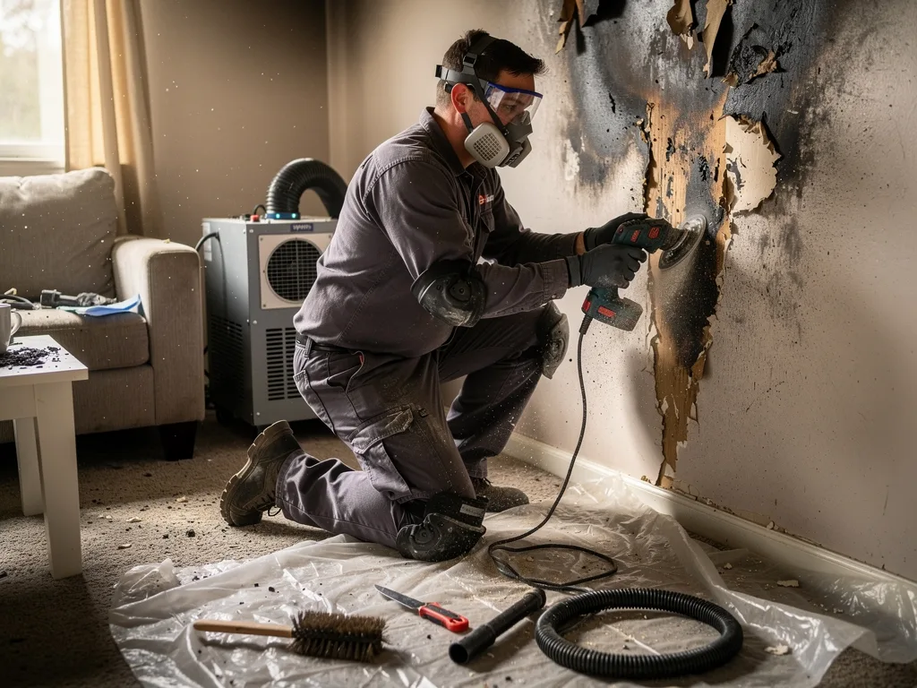 Charred Material Removal