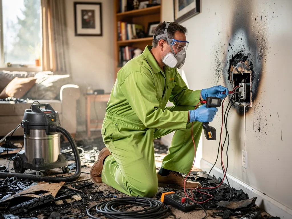 Electrical Fire Cleanup