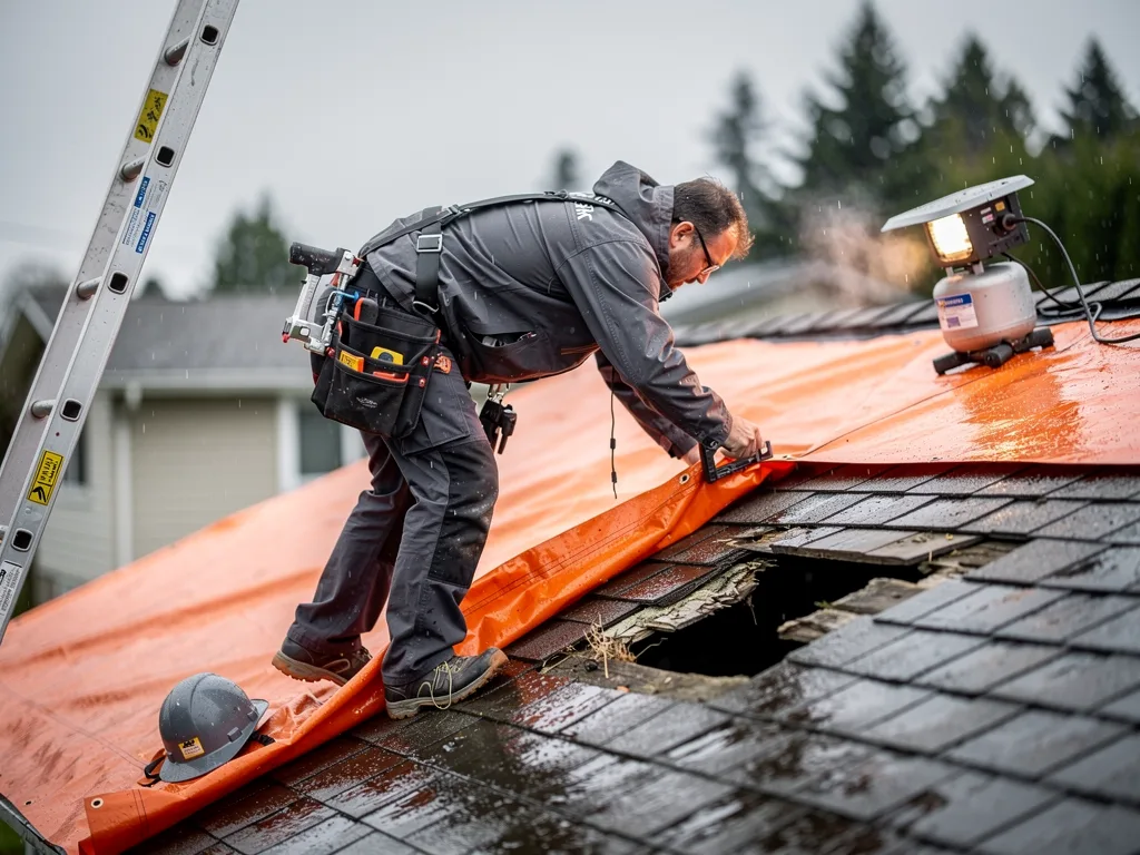 Roof Tarping