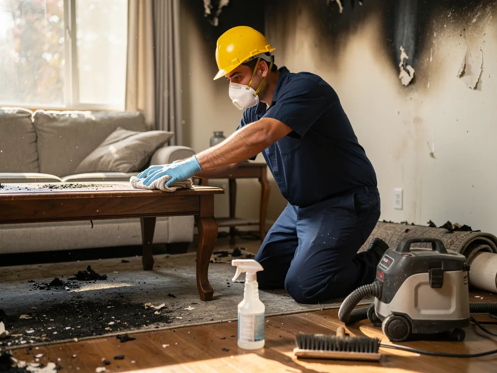 Soot Stain Removal